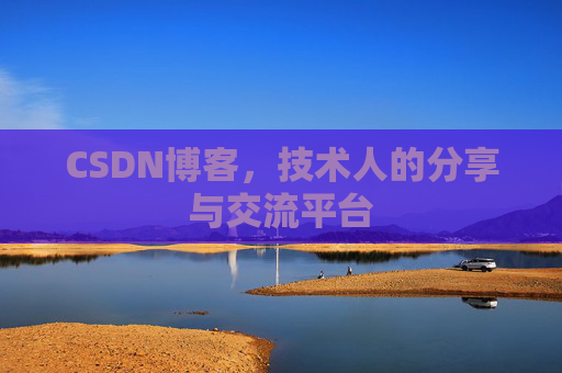 CSDN博客，技术人的分享与交流平台